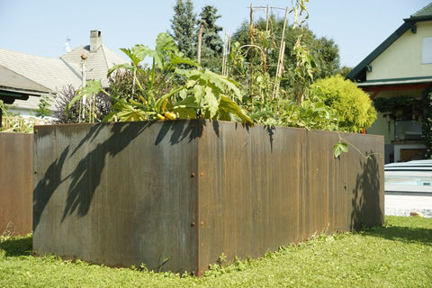 Hochbeete aus Metall - robust, modern und langlebig